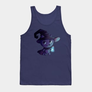 Potion Paws Holding Ghost Potion Tank Top